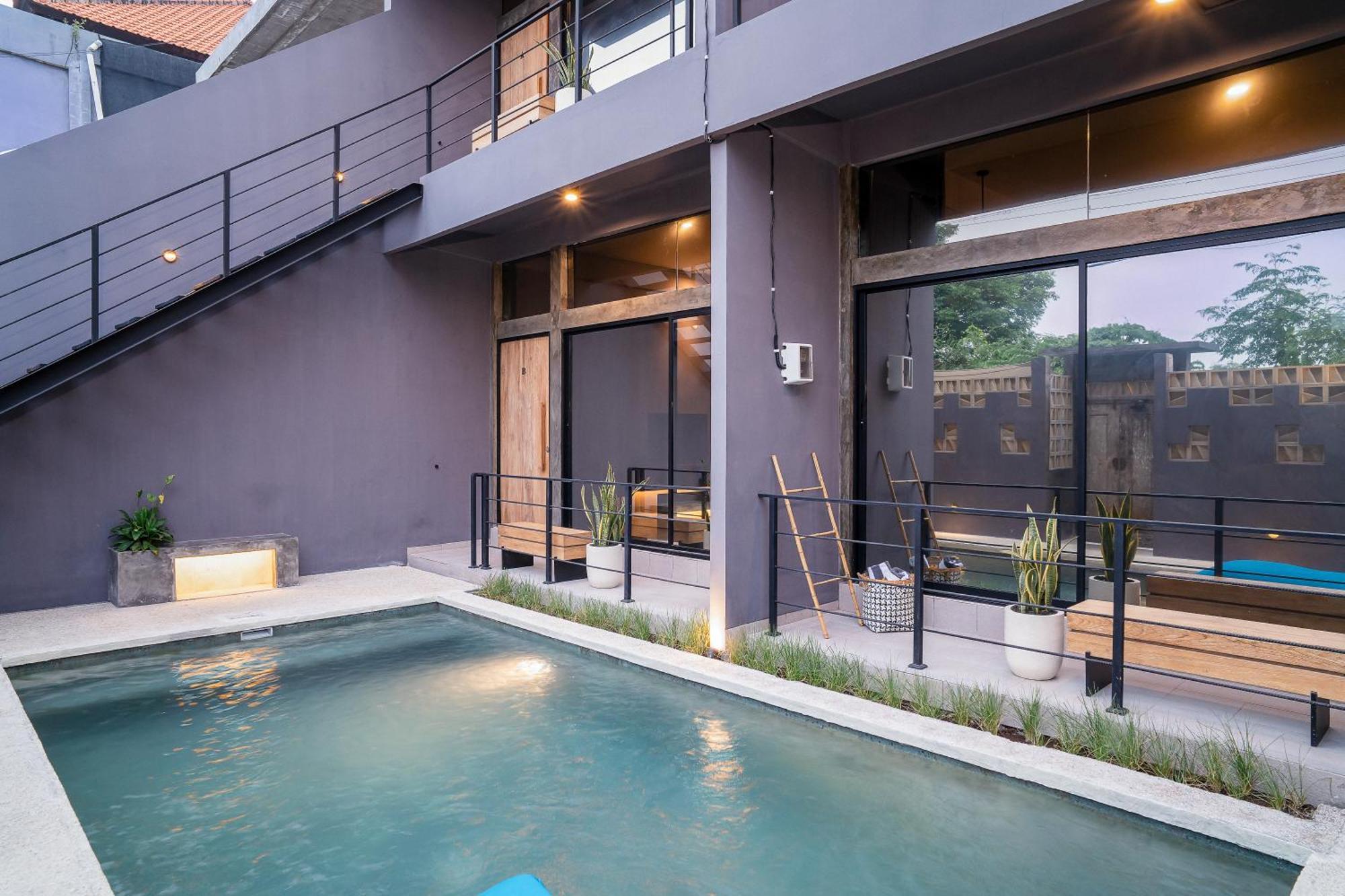 Alaya Homes D - Chic Japandi Loft In Apartment Seminyak (Bali)
