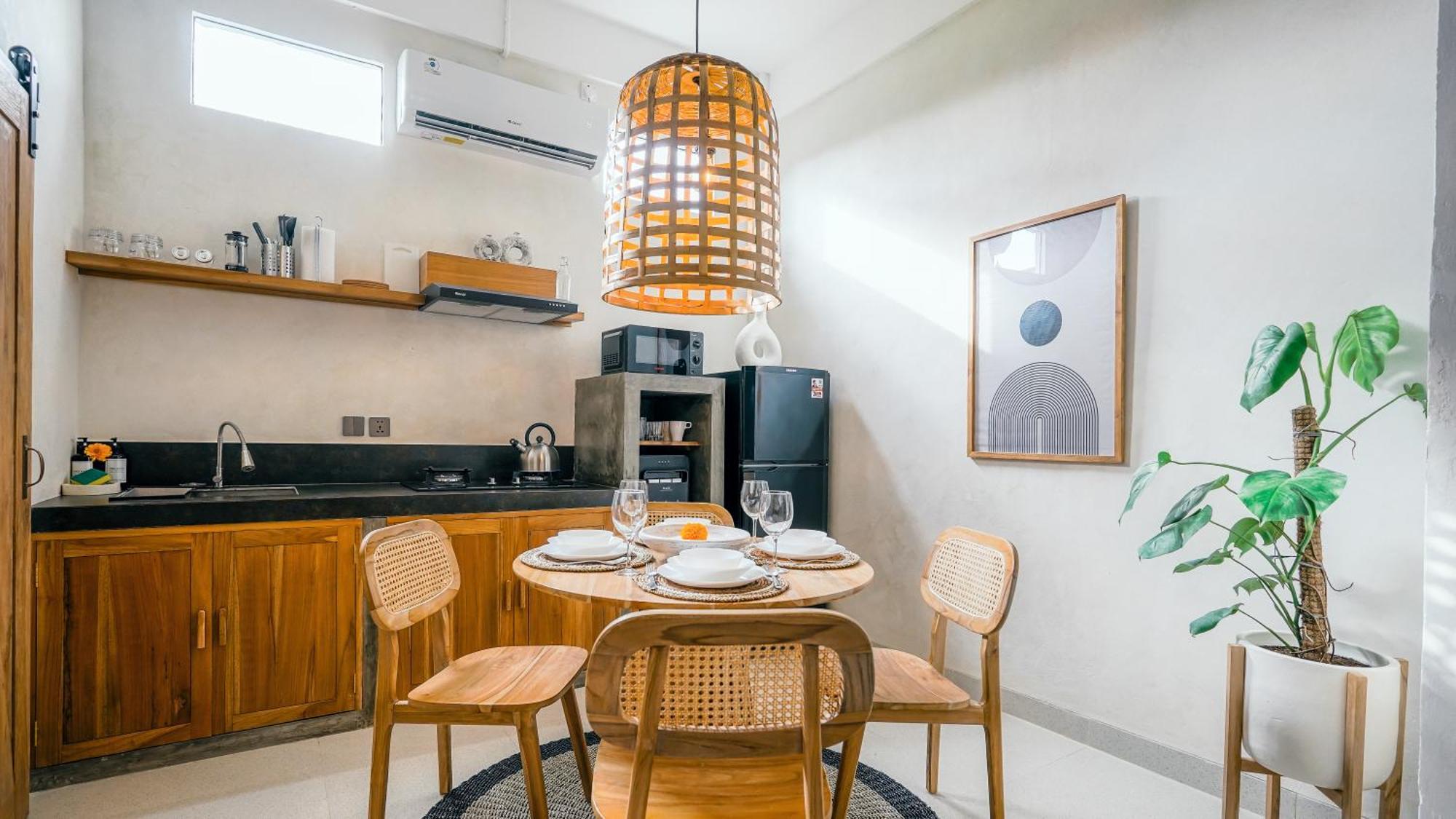 Alaya Homes D - Chic Japandi Loft In Apartemen
